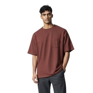Prana Men's Brownish Brick Red Short Sleeve‎ Tee XL